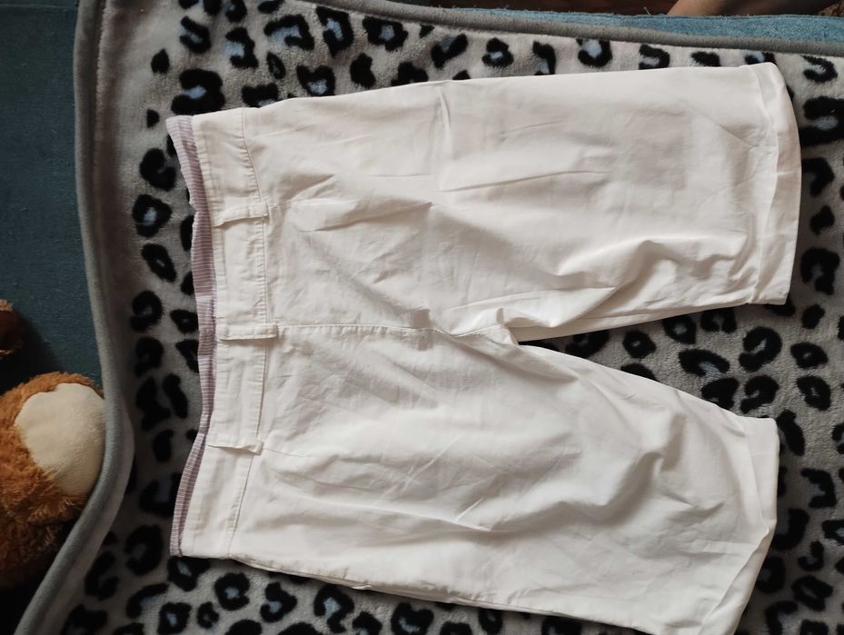 Spodenki białe cienki