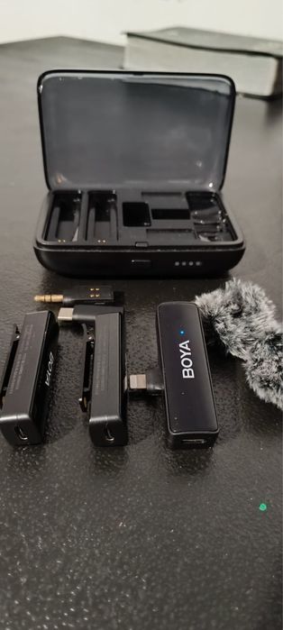 MICROFONE BOYALINK - Microfone Sem Fio de Lapela