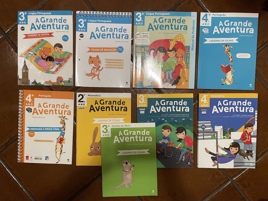 Coleção livros escolares - NOVA BAIXA DE PREÇO