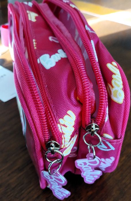 Bolsa Escolar Dupla Barbie Lefties Mattel