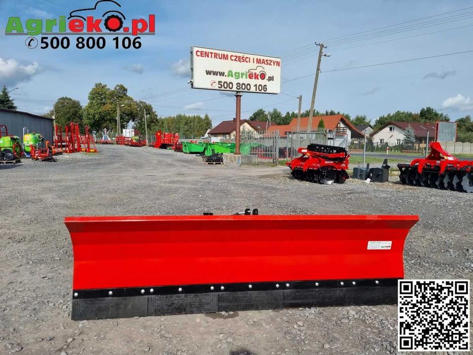 Pług do śniegu do traktora TUR / TUZ – szerokości 1,5–3m- producent