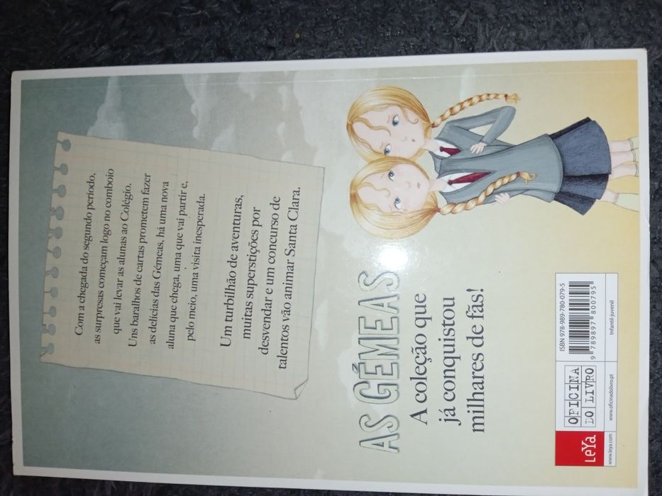 Livro "As gêmeas"