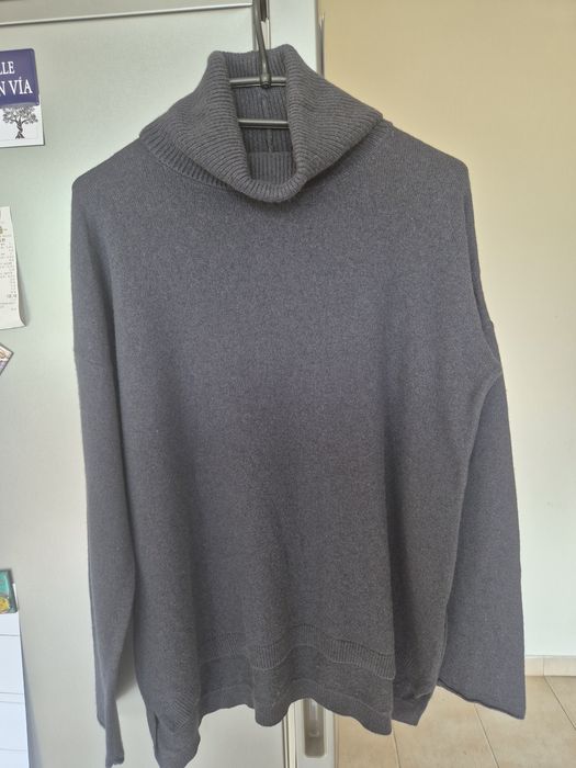 Cienki golf massimo dutti kaszmir wełna
