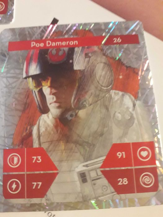Karta Star Wars Kaufland hologram nr 26
