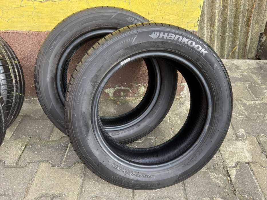 Opony letnie Hankook Kinergy Eco 175/60 R15 81H 2022r 6mm 4szt