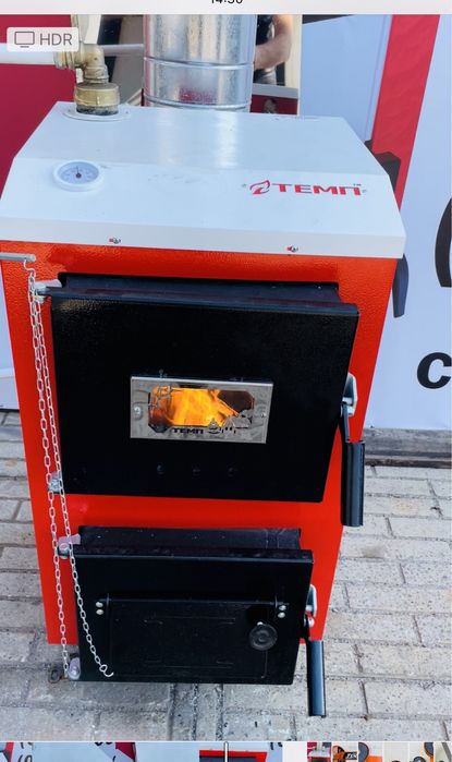 Котел твердотопливный, буржуйка, печь камин, булерьян, с производства.