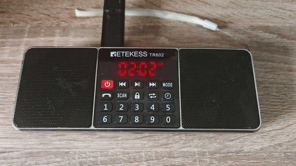 Звуковая колонка RETEKESS TR602 с Bluetooth, с AM FM