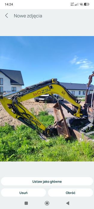 Części do koparki wacker neuson 50z3 2 yanmar 4tnv88