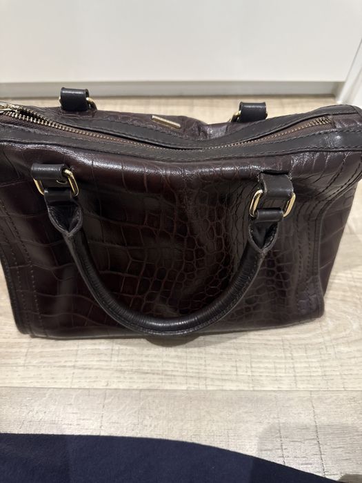 Mala Sacoor em pele como nova