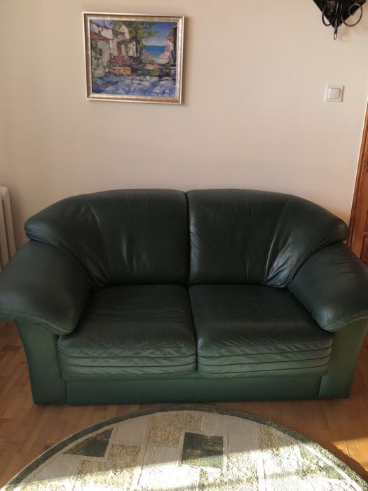 Шкіряний диван