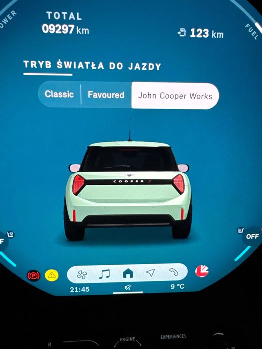 Konwersja USA/EUROPA MINI COOPER F66 Menu Polskie Kodowanie Swiatel PL