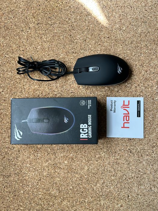 Rato Gaming RGB Havit MS1003 (Novo)
