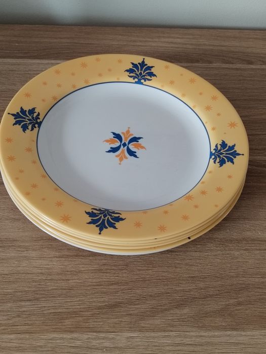 Talerze deserowe Luminarc rzadki wzór  6 szt