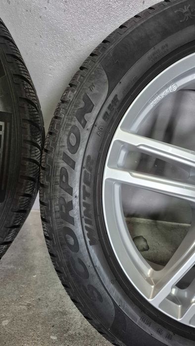 2 Pneus Pirelli Scorpion Winter 255/50 R19 103T Seal Inside AO VW Audi como novos DOT 50/23