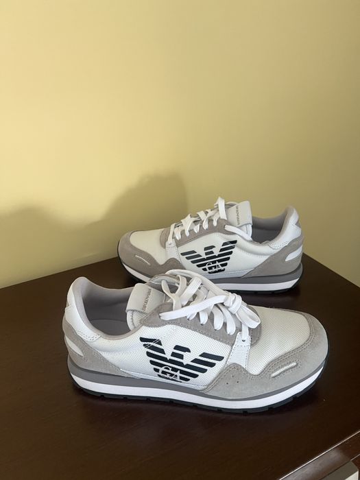 Sapatilhas Emporio Armani gold edition