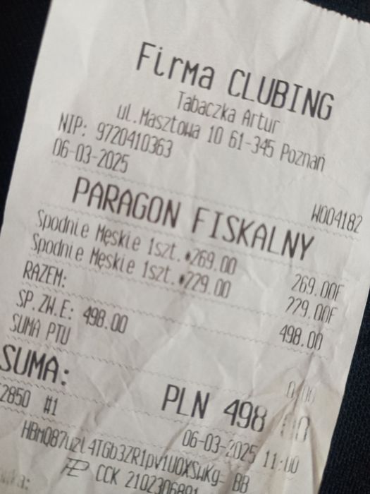 Spodnie męskie clubing  DUŻY ROZMIAR NOWE