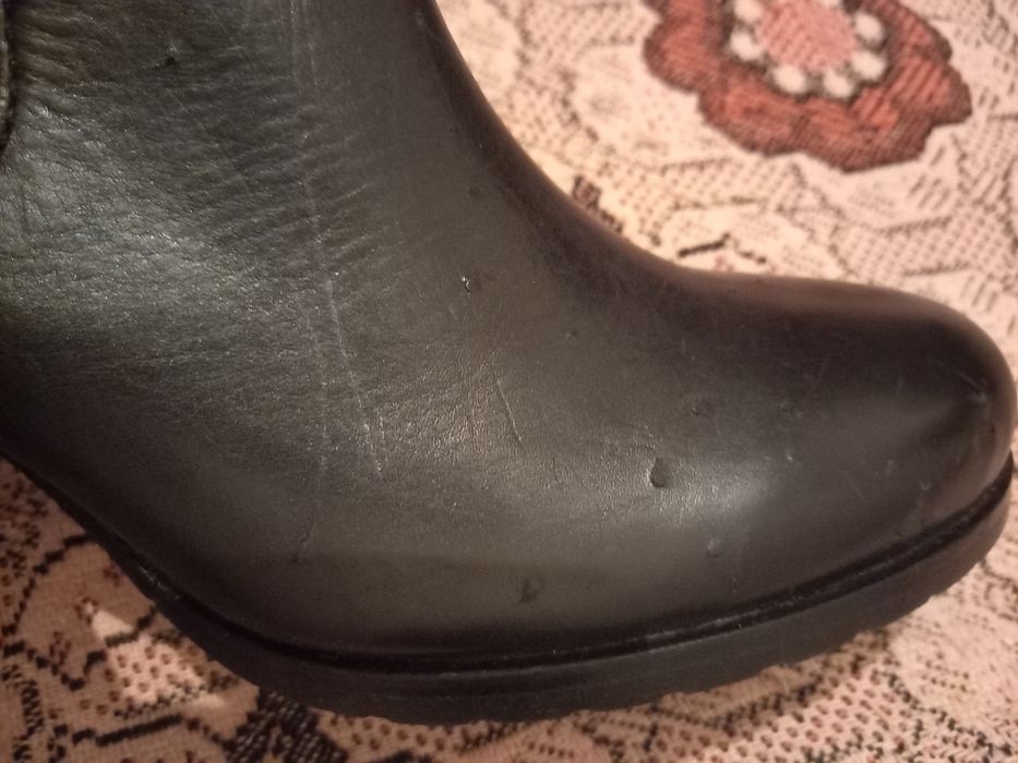 Женские демисезонные сапожки из натуральной кожи, фирмы Cole Haan,США,