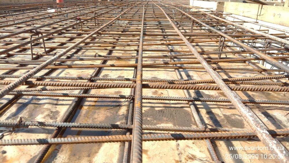 Заливка армированных железобетонных перекрытий и каркасных зданий