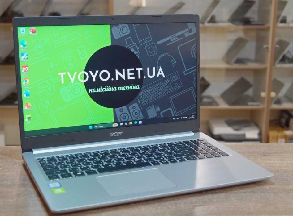 ГАРАНТІЯ Acer (FullHD/Core i5-8265U/RAM 16ГБ/SSD 500ГБ/MX250 2ГБ)TVOYO