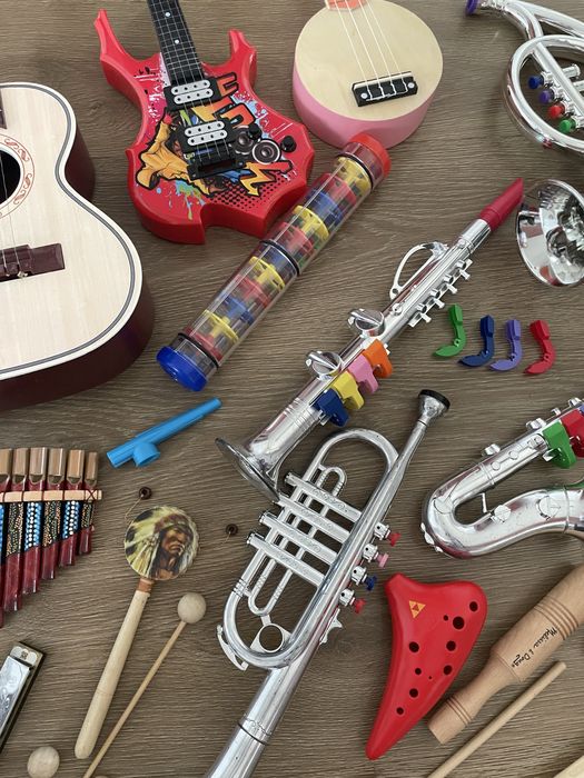 Duży zestaw instrumenty muzyczne dla dziecka