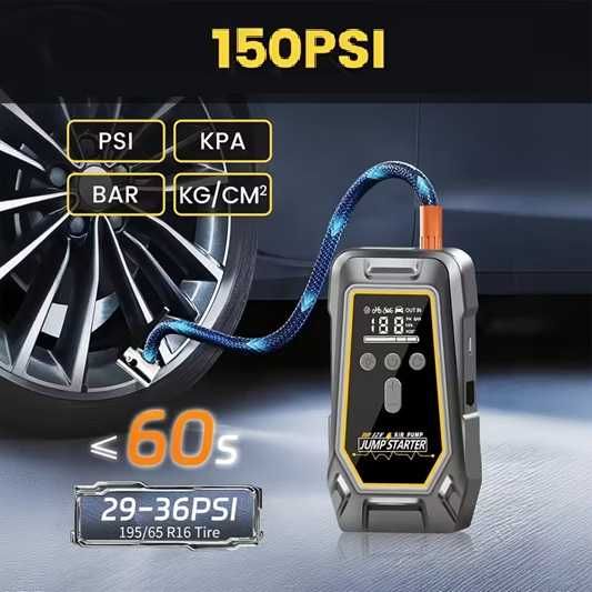 Пуско-зарядний  авто бустер BAOLEXIN N7 22000mAh, 3200A,с компрессором