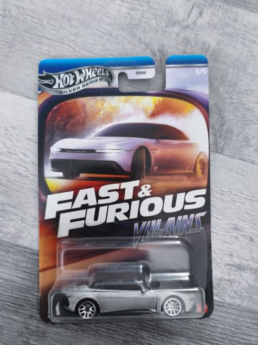 HotWheels Fast & Furios Villains Delorean