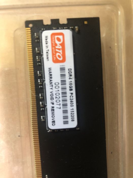 Оперативная память Dato16gb