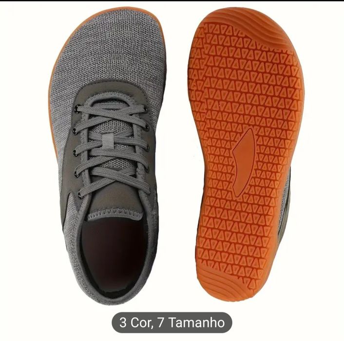 Sapatilhas largas e respiráveis para atividades para homens