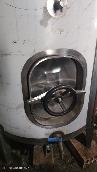 Vendo Cuba inox 550 l novo preço