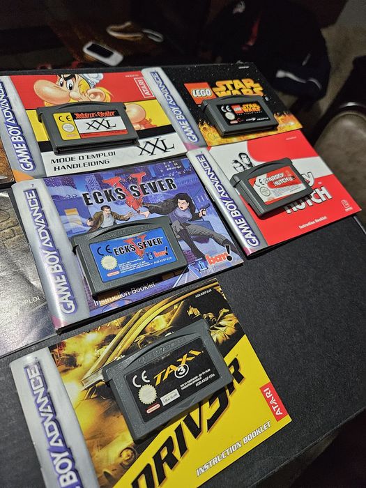 Lote de jogos de gameboy
