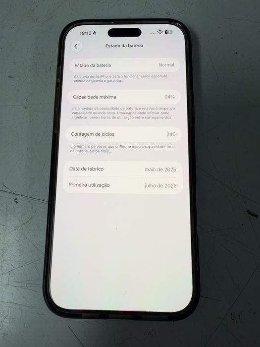 iPhone 16 Pro Max Preto Titanio 512gb Usado