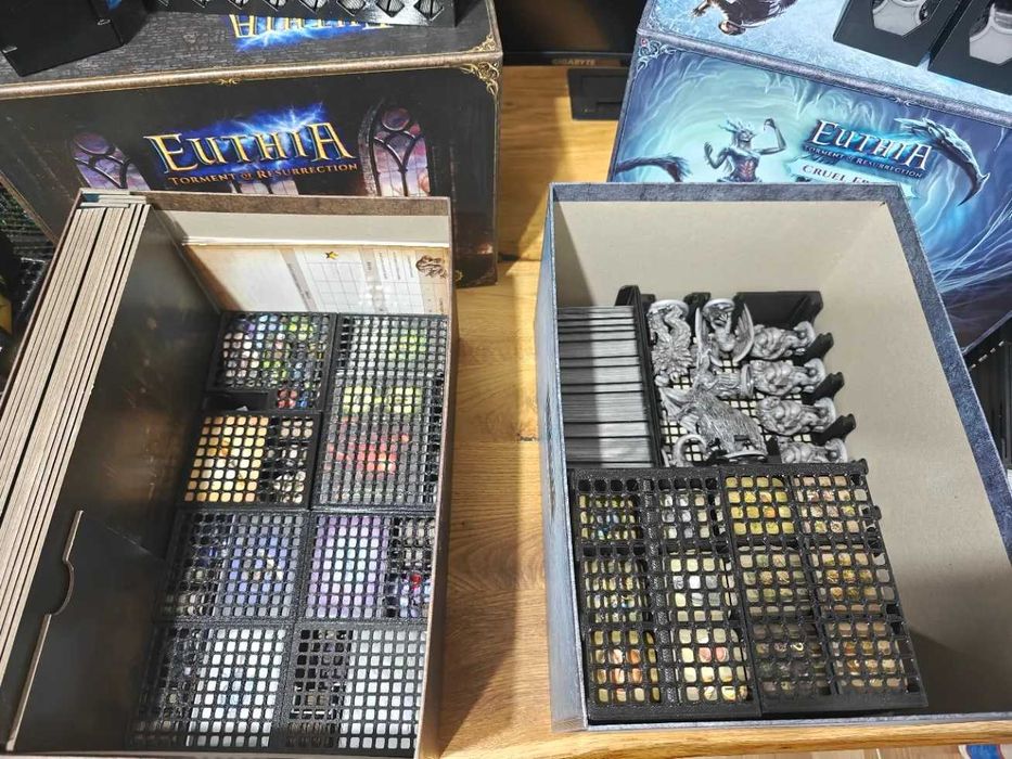 Insert 3D do gry planszowej Euthia (z wszystkimi dodatkami)