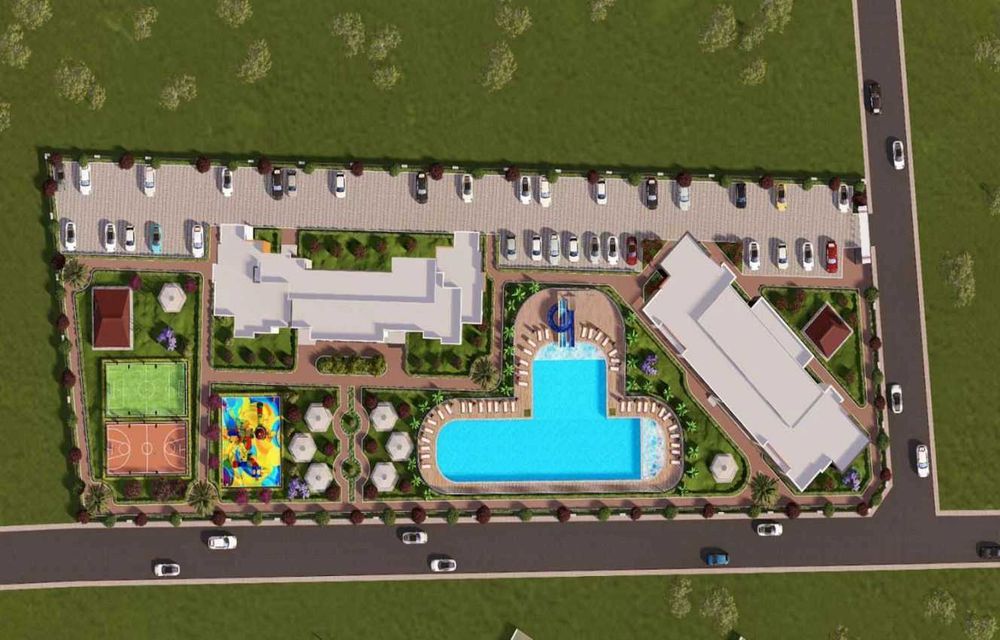 Апартаменты  высокого качества у моря в Тедже,Мерсин,Турция