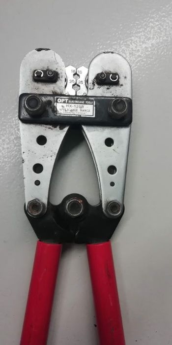 Alicate Cravar Terminais Cobre Hexagonal HX-120B 10-120MM