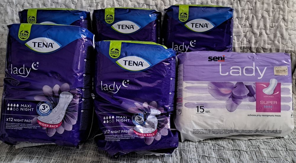 Tena, Seni Lady podpaski