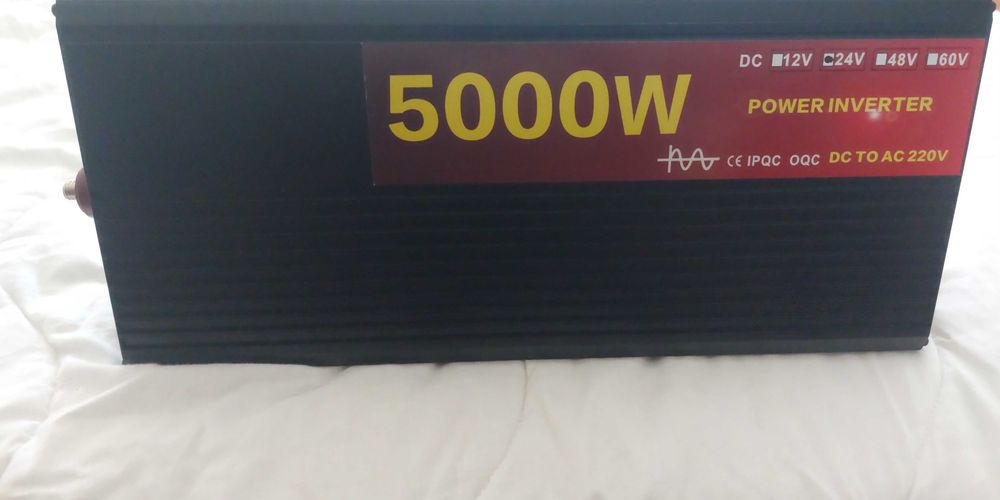 Iversor  5000W  24v  Onda Pura