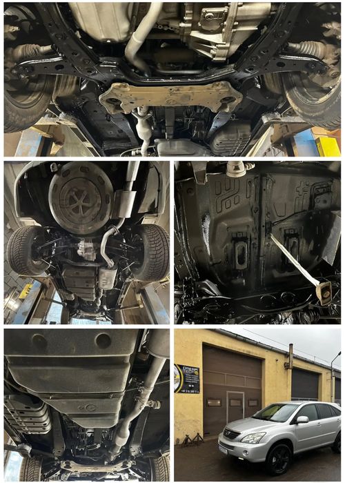 Konserwacja podwozia z piaskowaniem Naprawy blacharskie Spawanie