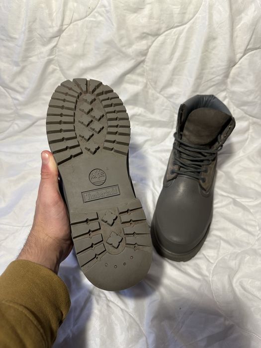 Черевики Timberland 6 in waterproof boot grey / ботинки