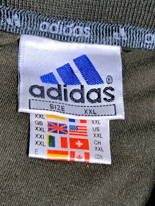 Koszulka Adidas retro  z nadrukiem  soccer jersey  z 90 lat