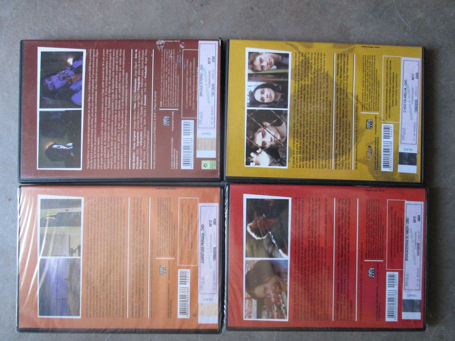 4 DVD - Série Fantasporto, novos