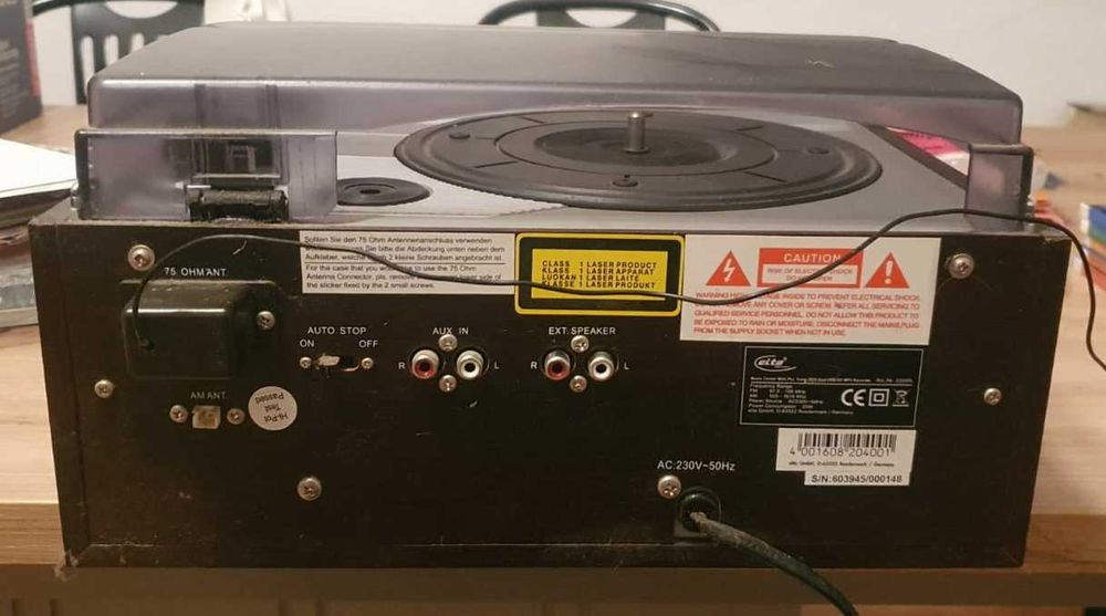 Gramofon Elta 2399N, Radio, USB, CD