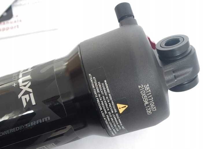 Damper Rock Shox Deluxe Select+ RT 210mm x 55mm (210x55), NOWY