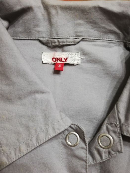 Gabardine cinzenta Only
