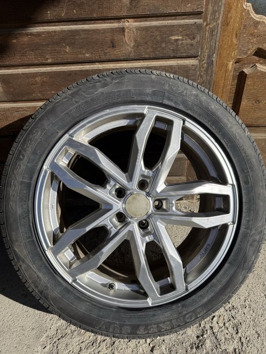 5.112 r19 255/50/r19 ет 60 оригінальні диски з шинами мерседес