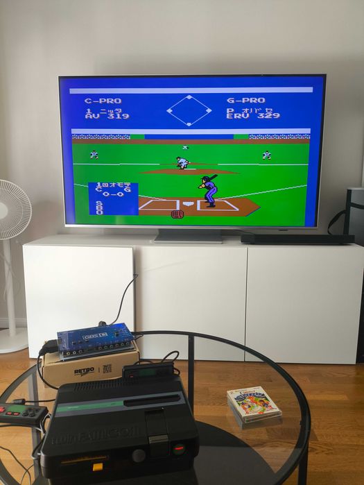 Exciting Baseball CIB Nintendo Famicom Disk System Nes Pegasus