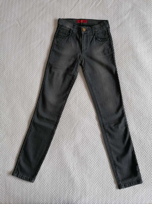 Calças de ganga cinzentas da Liber Jeans, Novas, 36, Made in Portugal