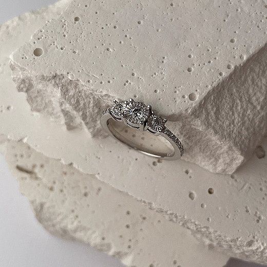 Каблучка зі срібла 16 р. Укрзолото