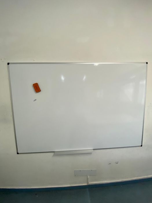 Quadro Branco Cerâmico Magnético Riva Office 120x180 cm