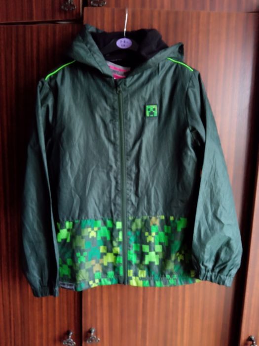 Куртка ветровка Minecraft на 9-10 років