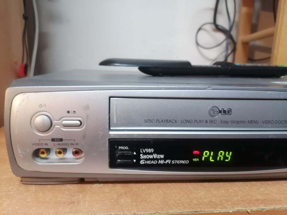 Magnetowid VHS LG LV 989 stereo pilot